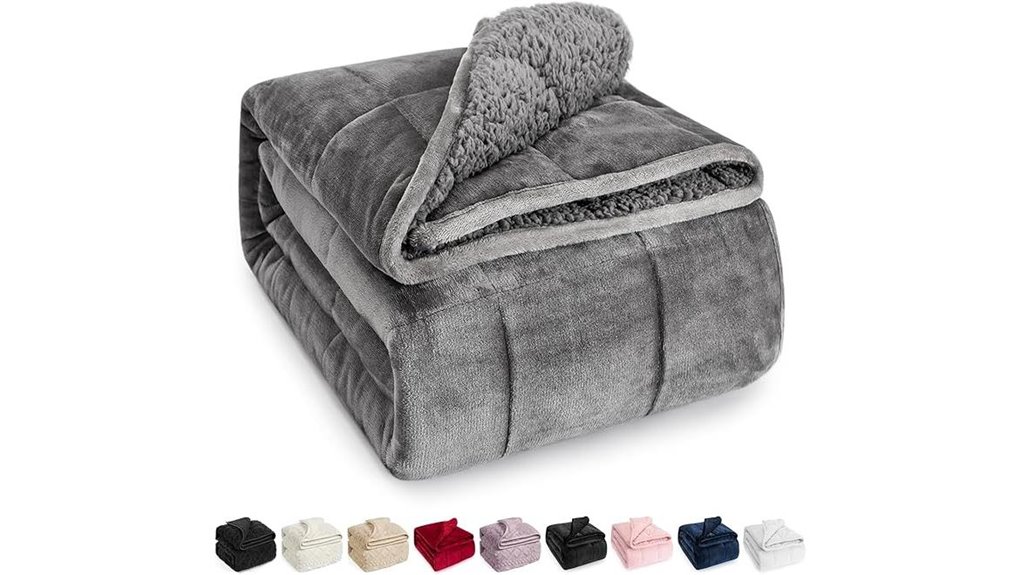 wemore 15 lb blanket grey