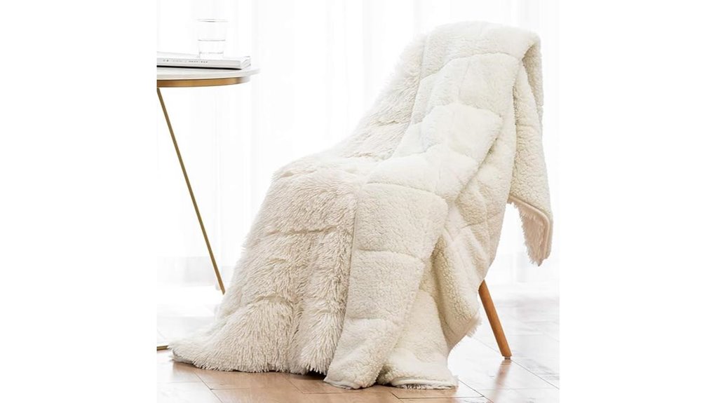 wemore 15lb sherpa blanket