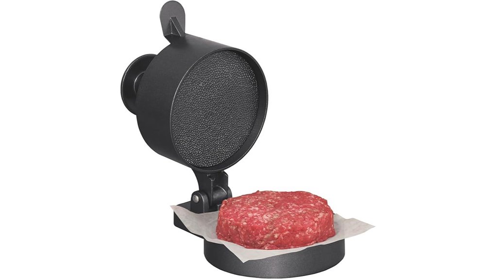 weston burger press non stick aluminum