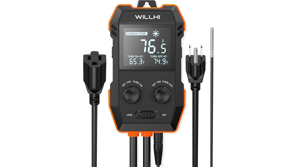 wh2408 digital thermostat controller