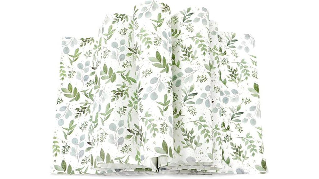 whaline 150 greenery sheets