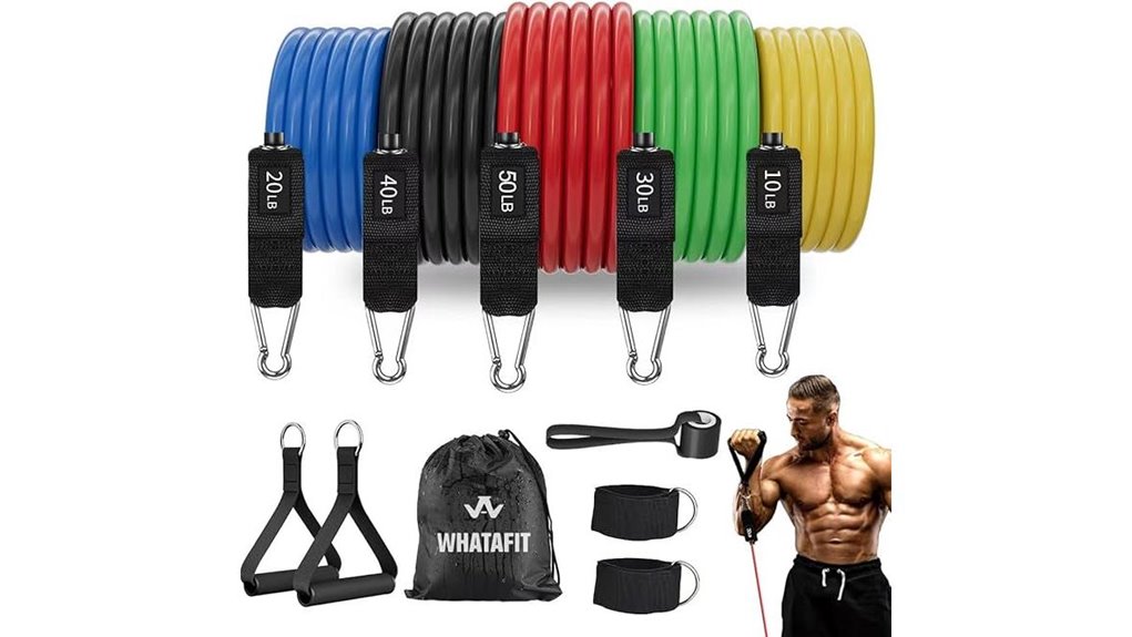 whatafit handheld resistance bands