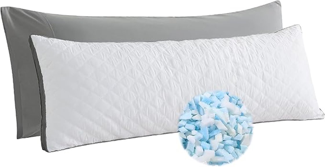 whatsbedding memory foam pillow