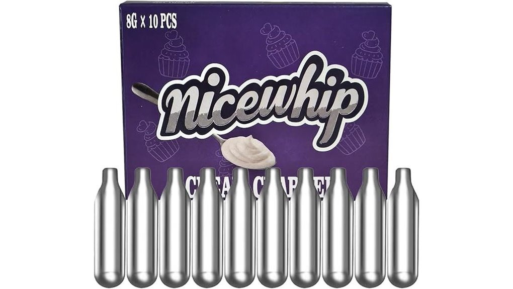 whipped cream charger 8g pack