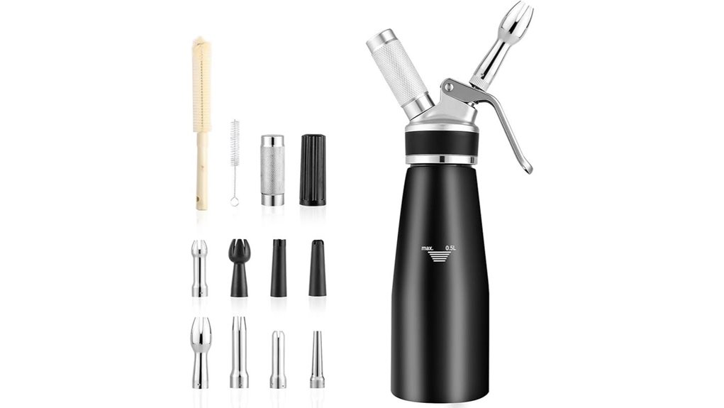 whipped cream dispenser 500ml