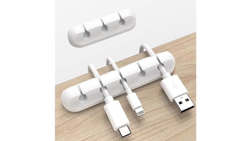 white 5 3 slot organizer