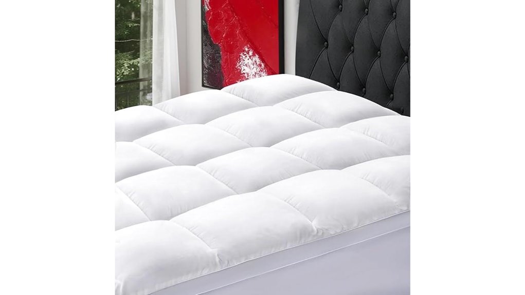 white 60x80 mattress topper