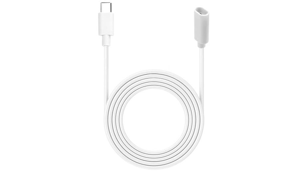 white 6m usb c extension