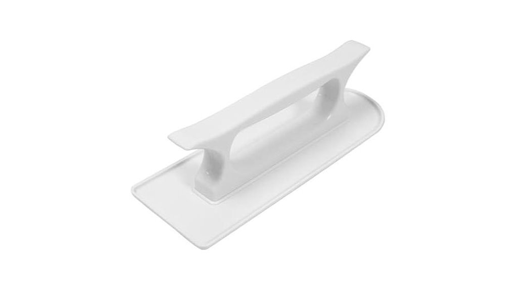 white 8 25x3 inch fondant smoother