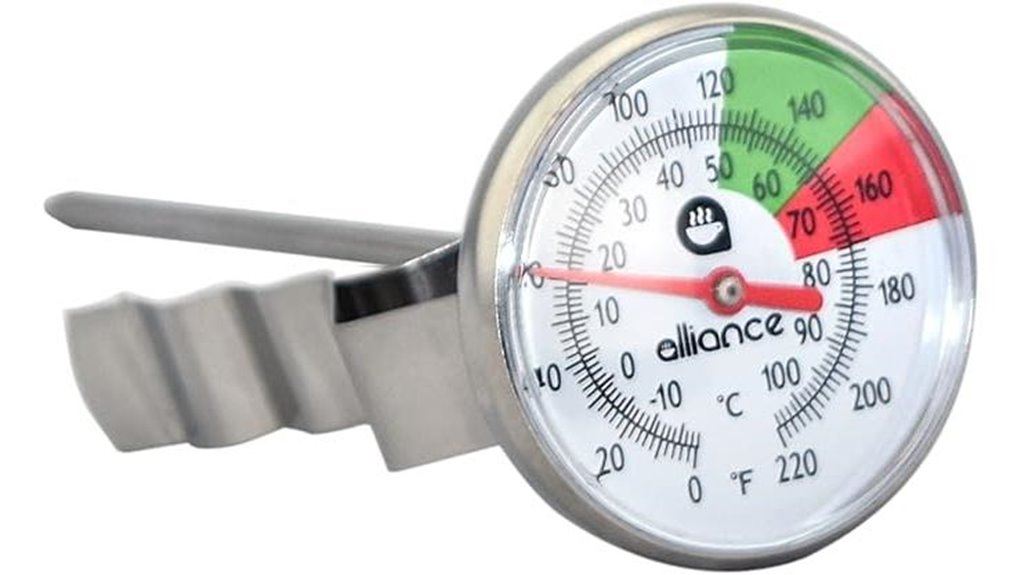 white alliance clip thermometer