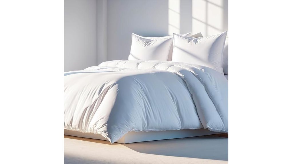 white queen duvet cover zipper
