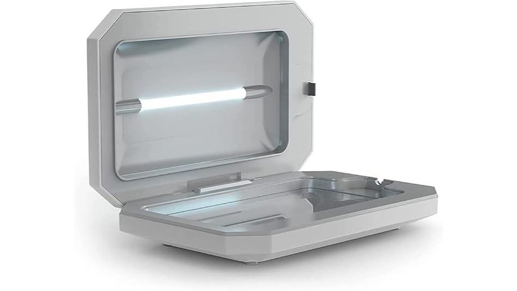 white uv phone sanitizer