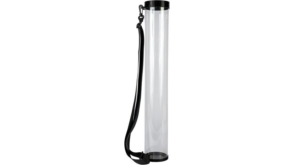 wide polycarbonate poster tube