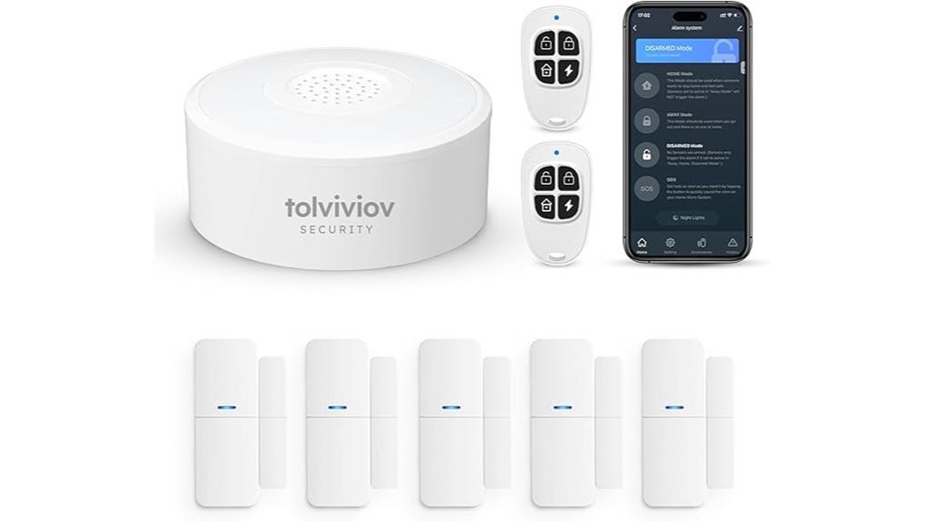 wifi door alarm alexa