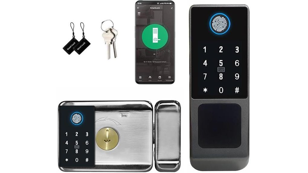 wifi fingerprint gate lock