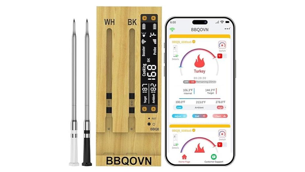wifi sub 1g meat thermometer