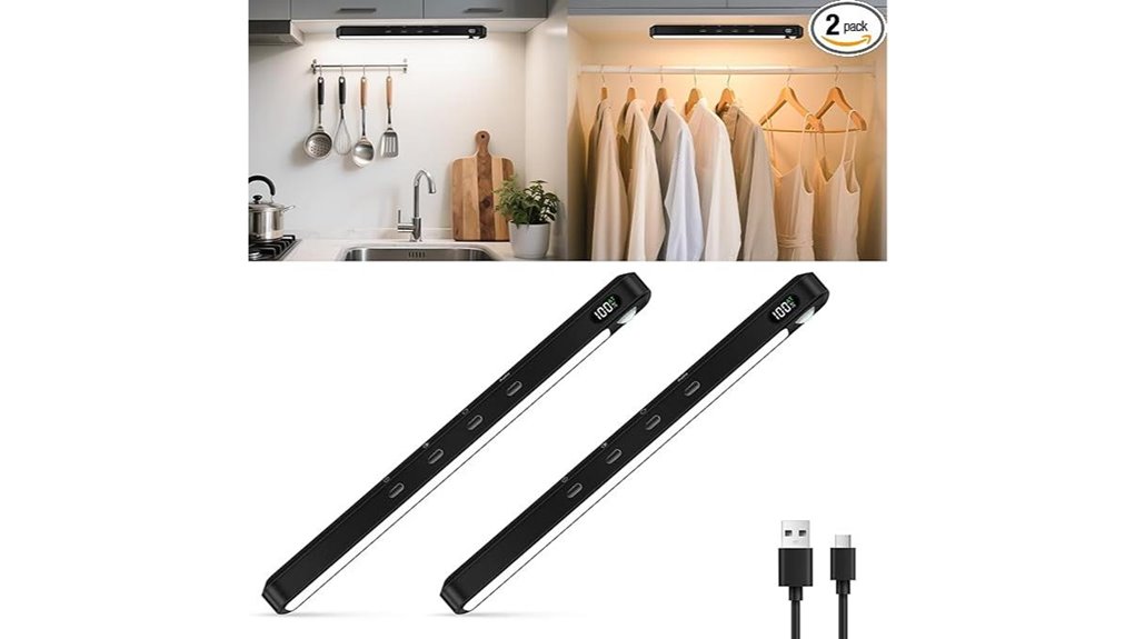 willed rechargeable motion lights 2