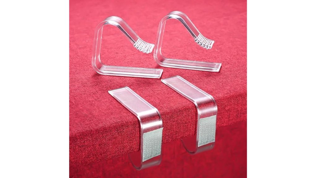 windproof clear 12 pack clips