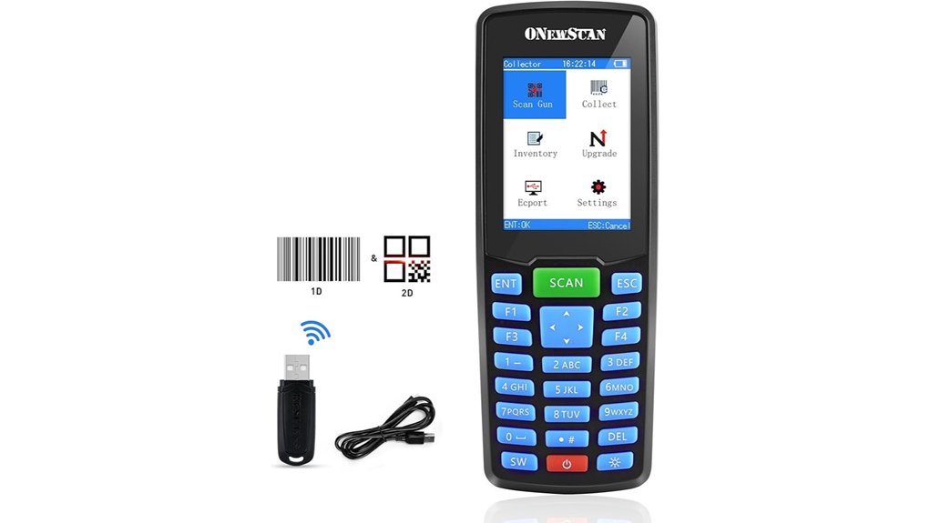 wireless barcode scanner with lcd display