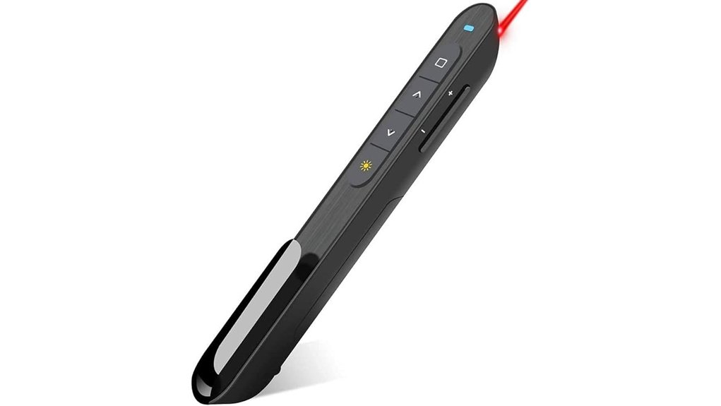 wireless clicker volume hyperlink