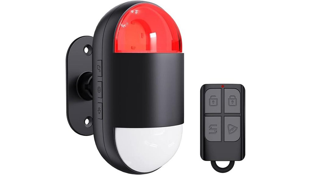 wireless motion sensor siren