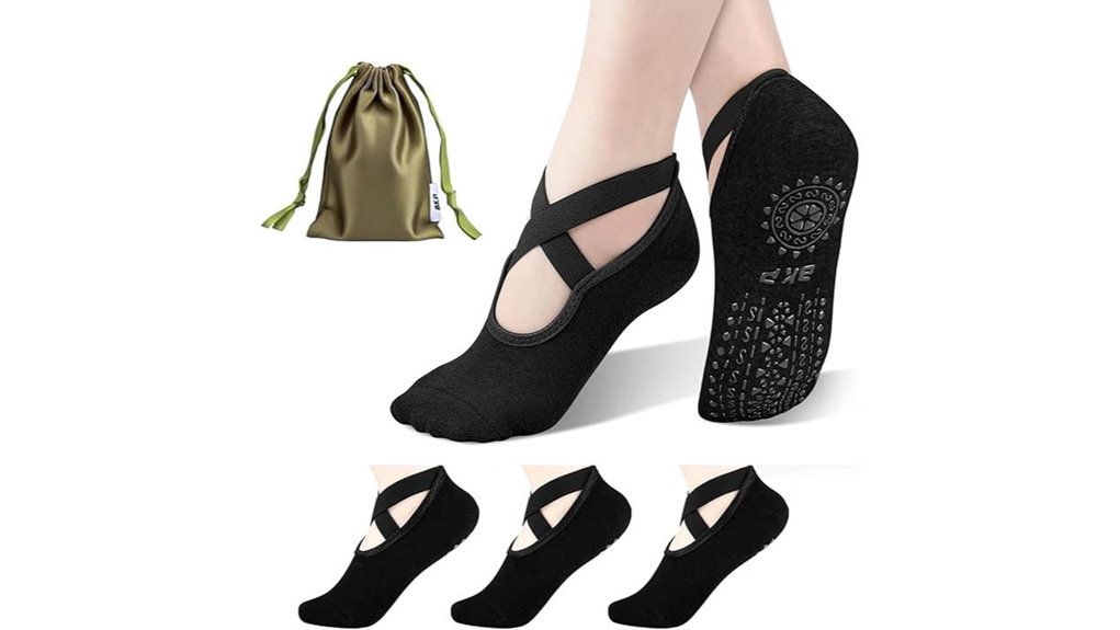 women s non slip yoga socks