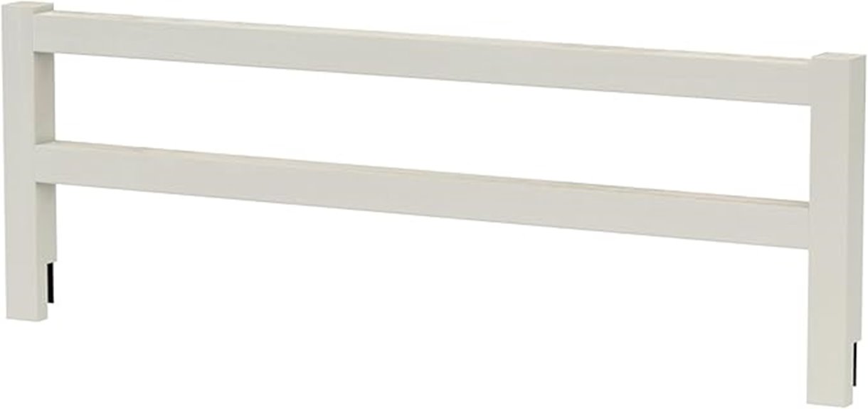 wooden child safety rail