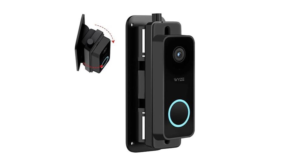 wyze doorbell mount horizontal wedge