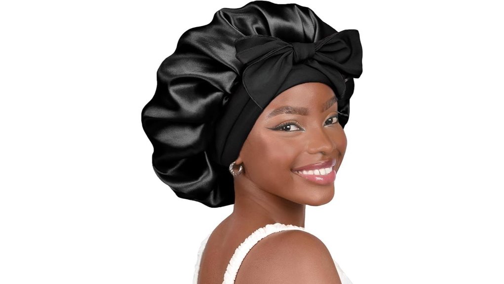 yanibest adjustable silk bonnet