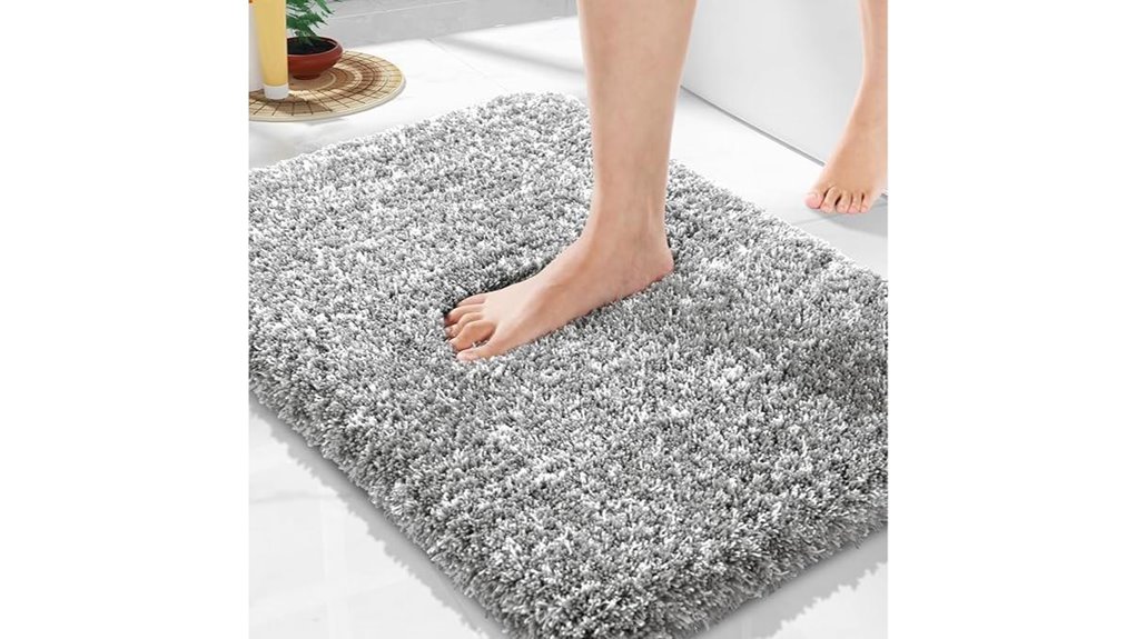 yimobra non slip plush rug