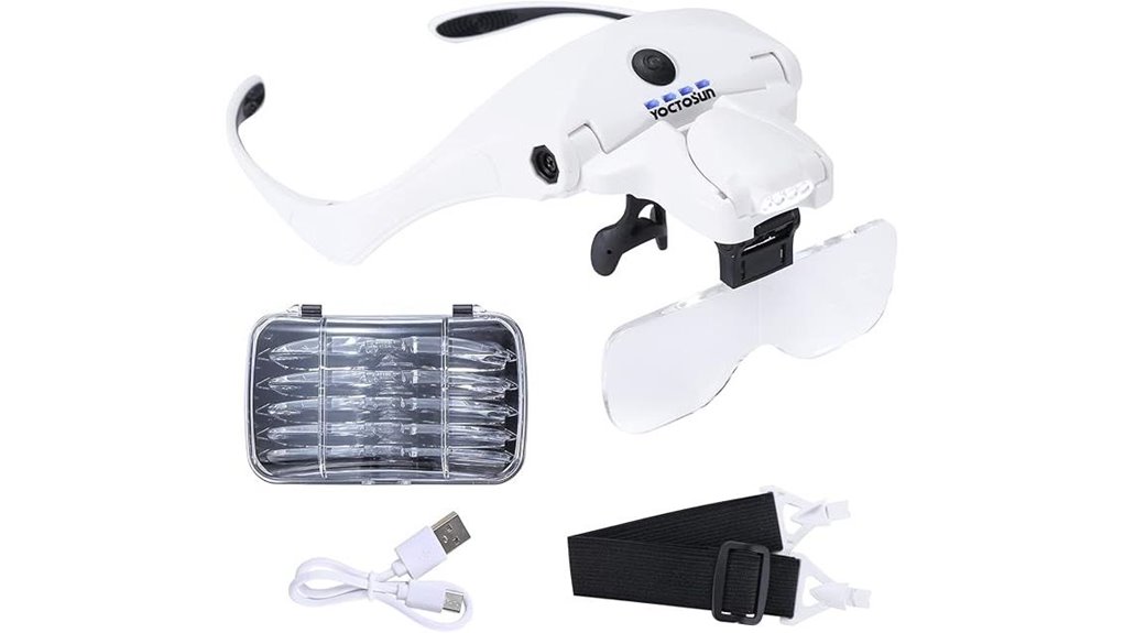 yoctosun detachable led magnifier