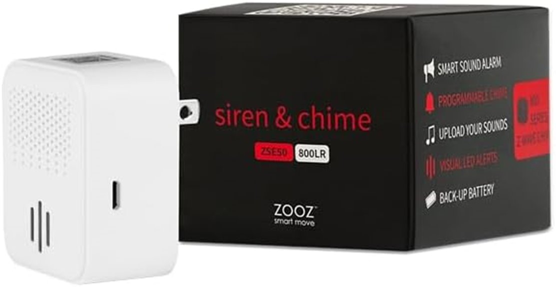 z wave long range siren