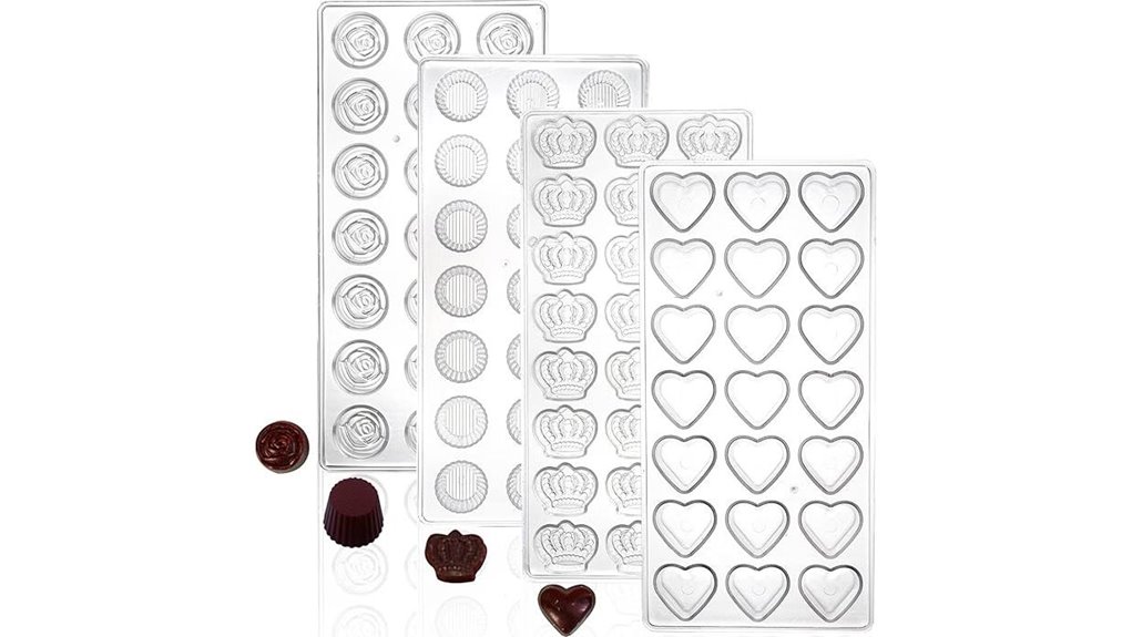 zeayea chocolate mold pack 87 grids