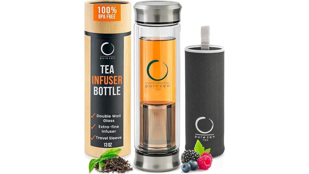 zen glass infuser 13oz