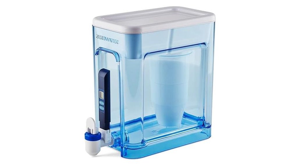 zerowater 22 cup 5 stage dispenser