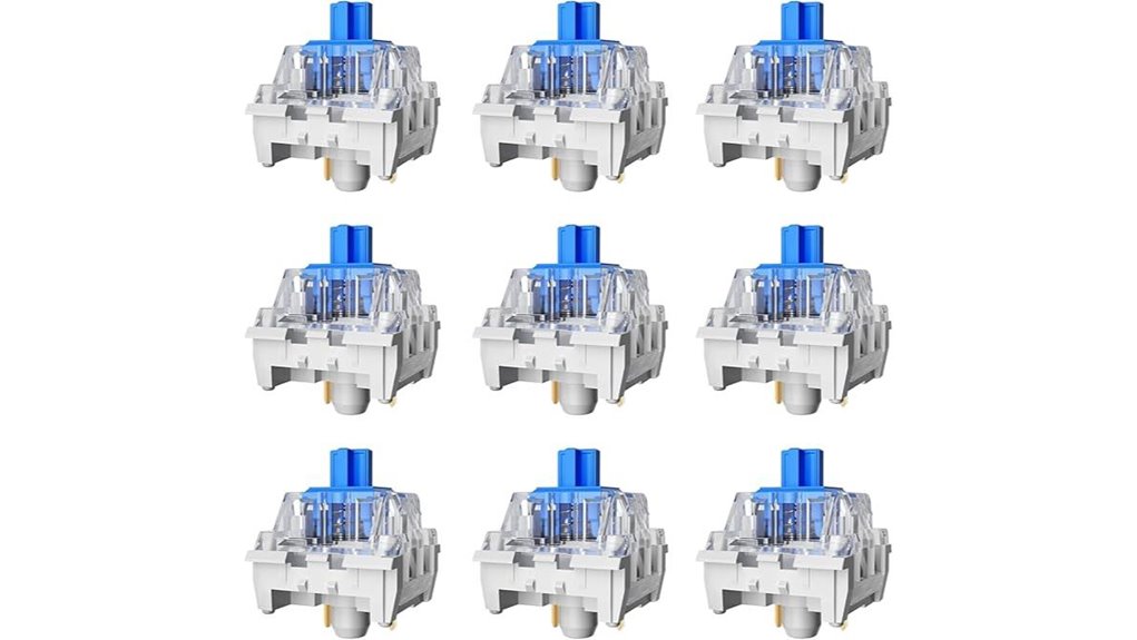 zhouwang blue 3 pin switches