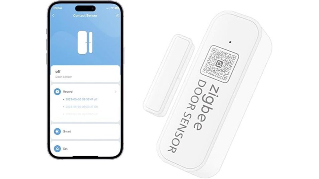 zigbee door sensor tuya