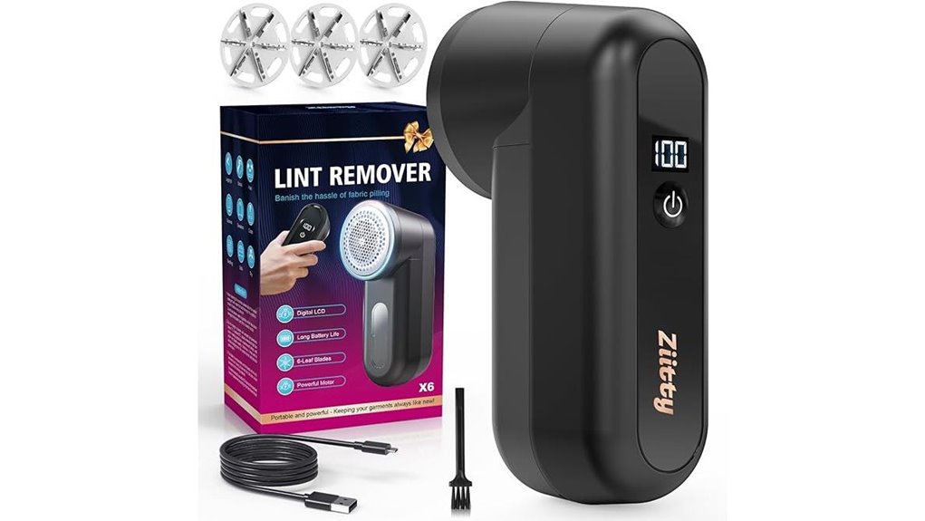 ziitty 6blade shaver rechargeable