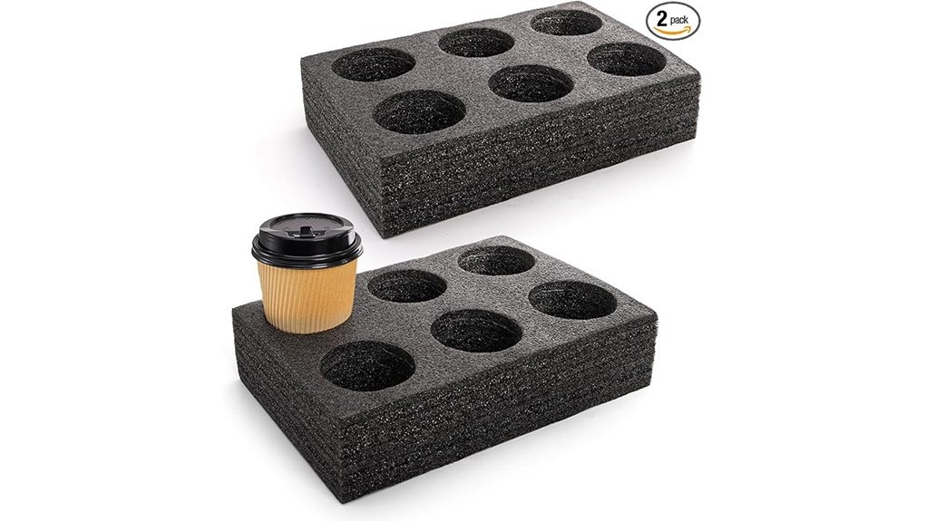 zoofox reusable foam trays