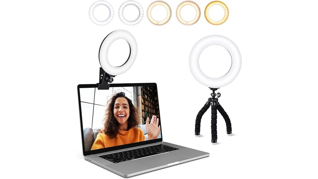 zoom ring light clip