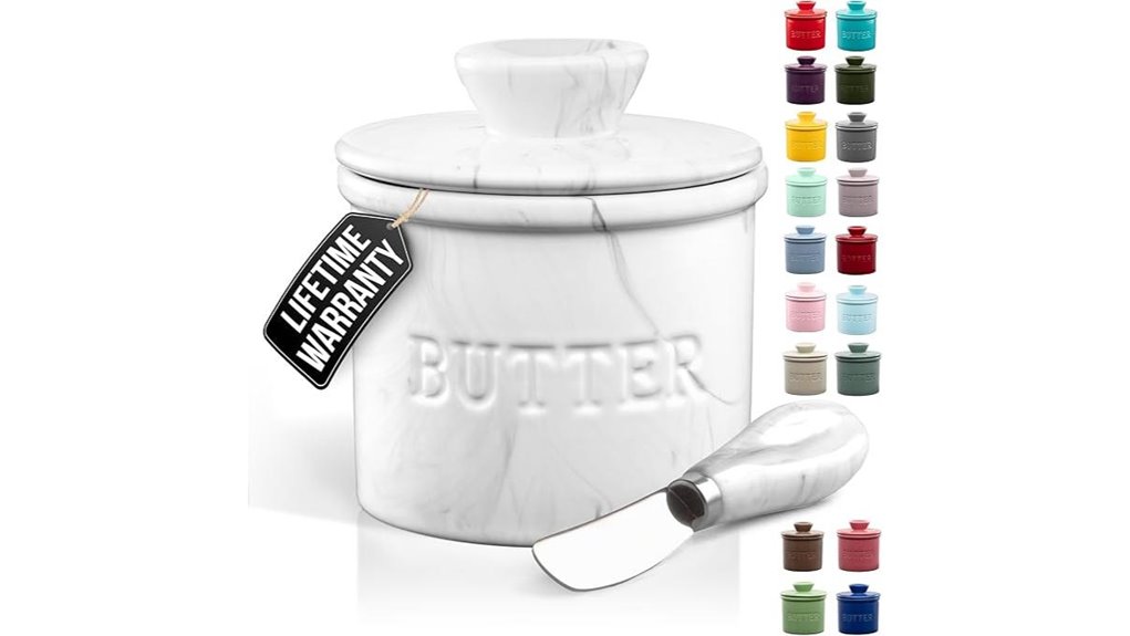 zulay bell butter crock